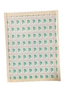 Indonesian 100 Stamp  Sheet